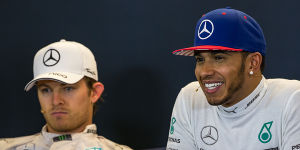 Foto zur News: Mercedes: Krisenmanagement nach Hamiltons WM-Titel