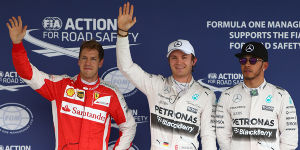 Foto zur News: Formel 1 Mexiko 2015: 20. Pole-Position für Nico Rosberg
