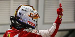 Foto zur News: Highspeed-Unfall: Ein Geheimnis des &quot;Vettel-Fingers&quot;?