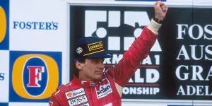 Foto zur News: Formel-1-Live-Ticker: Buntes Denkmal für Ayrton Senna