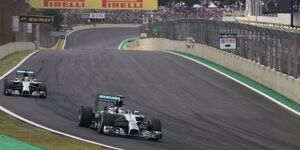 Foto zur News: Mercedes: Lewis Hamilton will Interlagos-Flaute beenden