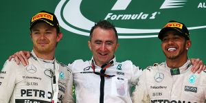Foto zur News: Wie Senna und Prost: Mercedes adelt Hamilton und Rosberg