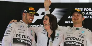 Foto zur News: Rosberg jubelt nach Hattrick, Hamilton-Poker erneut geblockt