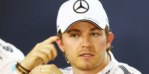 Foto zur News: &quot;Zu Lewis sag&#039; ich gar nichts&quot;: Rosberg von Hamilton genervt