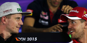 Foto zur News: Halligalli: Vettel und Hülkenberg im etwas anderen Interview