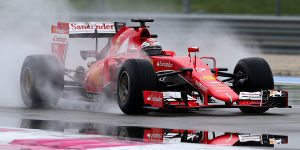Foto zur News: Neue Regenreifen: Kimi Räikkönen und Ferrari skeptisch