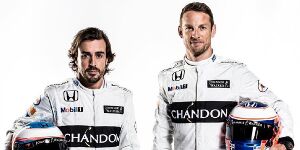 Foto zur News: Alonso #AND# Button: &quot;Wunderschöner&quot; McLaren überzeugt