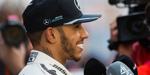 Foto zur News: Formel-1-Live-Ticker: Wird Lewis Hamilton nun Schauspieler?