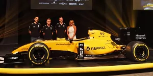 Foto zur News: Formel 1 2016: Renault präsentiert endgültige Farbgebung
