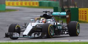 Foto zur News: Formel 1 Australien 2016: Hamilton im Abschlusstraining vorn