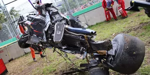 Foto zur News: Alonso und Gutierrez: Wie es zum Horrorcrash kam