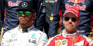 Foto zur News: &quot;Alles Quark&quot;: Flammendes Plädoyer von Hamilton #AND# Vettel