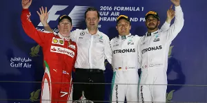 Foto zur News: Formel 1 Bahrain 2016: Rosberg triumphiert, Drama um Vettel