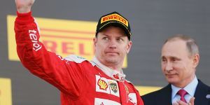 Foto zur News: Kimi Räikkönen in Sotschi: &quot;Uns fehlte der Speed&quot;