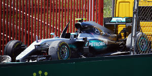Rennunfall: Stewards sprechen Rosberg und Hamilton frei