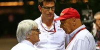 Foto zur News: Toto Wolff: Bei Bernie weiß man nie, ob er wirklich weg ist