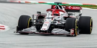 Foto zur News: Alfa-Romeo-Shakedown in Barcelona: Kubica absolviert Jungfernfahrt