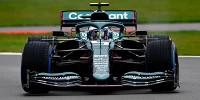 Foto zur News: Shakedown in Silverstone: Sebastian Vettel gibt Aston-Martin-Debüt