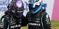 Foto zur News: Unterstützung für Teamkollege Bottas: Hamilton folgt di Restas Ratschlag