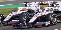 Foto zur News: Mick Schumacher: Wieso er im Rennen hinter Nikita Masepin das Ziel sah