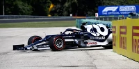 Foto zur News: Gemischte Gefühle bei AlphaTauri: Gasly happy, Tsunoda crasht