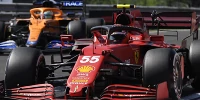 Foto zur News: Charles Leclerc: Ferrari im Renntrimm stärker als McLaren