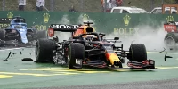 Foto zur News: Startcrash in Ungarn: So groß war der Schaden an Verstappens Red Bull