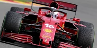 Foto zur News: Charles Leclerc: Chassiswechsel bei Ferrari nach Unfall in Spa