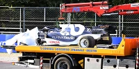 Foto zur News: Nach Crash im Sprint: Pierre Gasly startet in Monza aus der Boxengasse