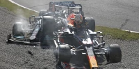 Foto zur News: Lewis Hamilton klagt an: Verstappen wusste genau, was passieren würde!
