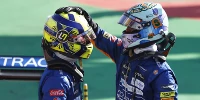 Foto zur News: McLaren-Duell um den Sieg: Norris hatte &quot;Bilder von Max und Lewis im Kopf&quot;