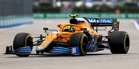 Foto zur News: Missglückte Boxeneinfahrt: Lando Norris darf Platz sieben behalten