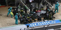 Foto zur News: Bottas wollte früher stoppen: Hat ihn das Team ein Podium gekostet?