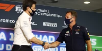 Foto zur News: Christian Horner: Wäre unehrlich, mit Toto Wolff bester Freund zu spielen