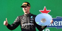 Foto zur News: Russells erstes Podium für Mercedes: "Vom Pech anderer profitiert"