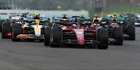 Foto zur News: F1-Sprint Imola: Verstappen feiert knappen Sieg gegen Leclerc