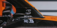 Foto zur News: McLaren fährt ab Monaco mit Senna-Schriftzug am Auto