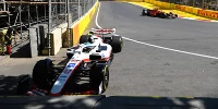 Foto zur News: F1-Training Baku 2022: Mick Schumacher nach nur drei Runden k.o.!