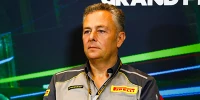 Foto zur News: Mario Isola verteidigt Pirelli-Regenreifen nach scharfer Vettel-Kritik
