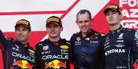 Foto zur News: F1 Baku 2022: Verstappen verwandelt von Ferrari aufgelegten Elfmeter!