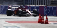 Foto zur News: Ferrari: Charles Leclerc war zum Zeitpunkt des Ausfalls &quot;im Vorteil&quot;