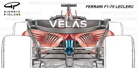 Foto zur News: Formel-1-Technik: Wie Ferrari Red Bulls Speed-Vorteil drastisch reduziert hat