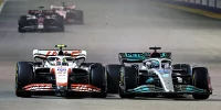 Foto zur News: Mick Schumacher in Pech: Kollision mit Russell kostet mögliche Punkte