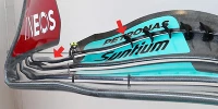 Foto zur News: Formel-1-Technik: Der neue Frontflügel am Mercedes W13