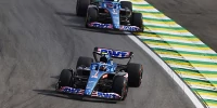 Foto zur News: Rossi: Alpine beim ersten F1-Test 2022 "mit einem Scherbenhaufen"