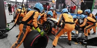 Foto zur News: Formel-1-Boxenstopps 2022: Nur McLaren blieb unter zwei Sekunden