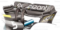 Foto zur News: Formel-1-Technik: So haben sich die Heckflügel 2022 verändert