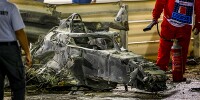Foto zur News: &quot;Hat mir das Leben gerettet&quot;: Grosjeans Autowrack wird ausgestellt