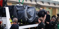 Foto zur News: Formel-1-Test Abu Dhabi: Ocon fährt Bestzeit, Russell crasht