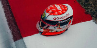 Foto zur News: 10 Jahre nach Unfall: Leclerc fährt in Suzuka mit dem Helmdesign von Bianchi